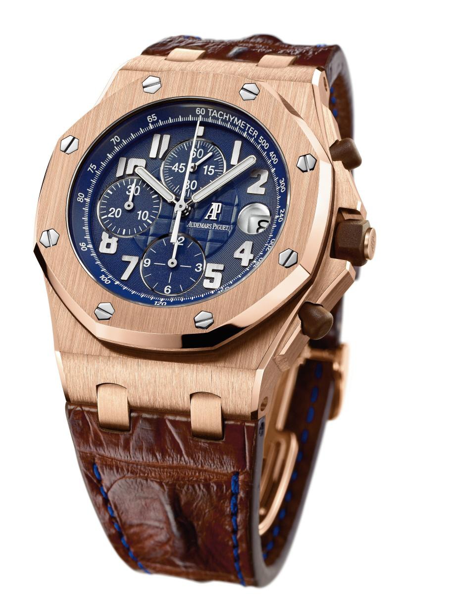 Audemars Piguet Royal Oak Offshore Pride of Argentina Rose Gold watch REF: 26365OR.OO.D801CR.01 - Click Image to Close